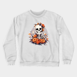 Halloween Skull Terror Crewneck Sweatshirt